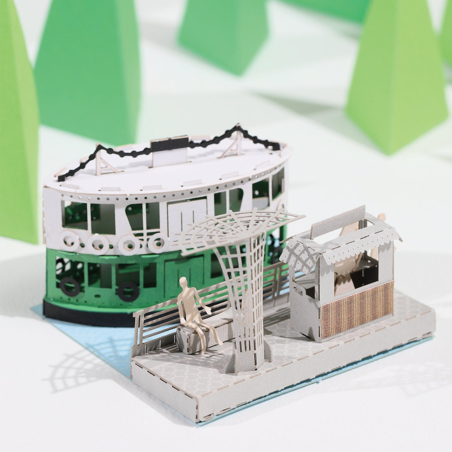 Hong Kong Ferry - FingerART Paper Miniature Model (HK-642)