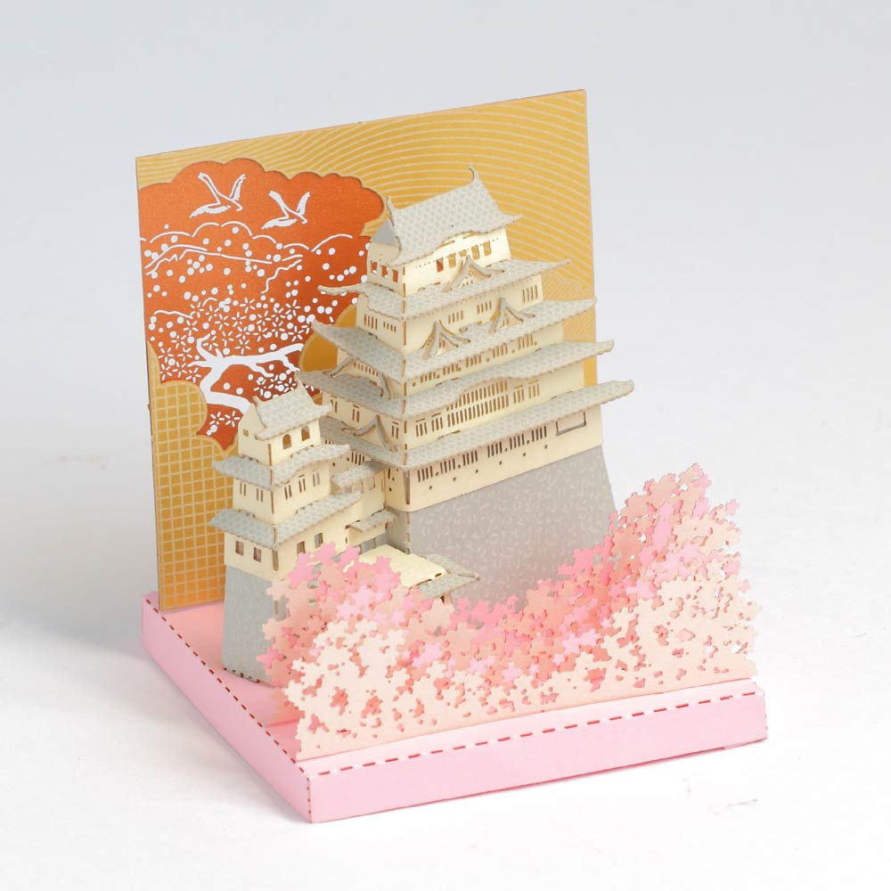 Himeji Castle - FingerART Paper Miniature Model (SJ-5123)