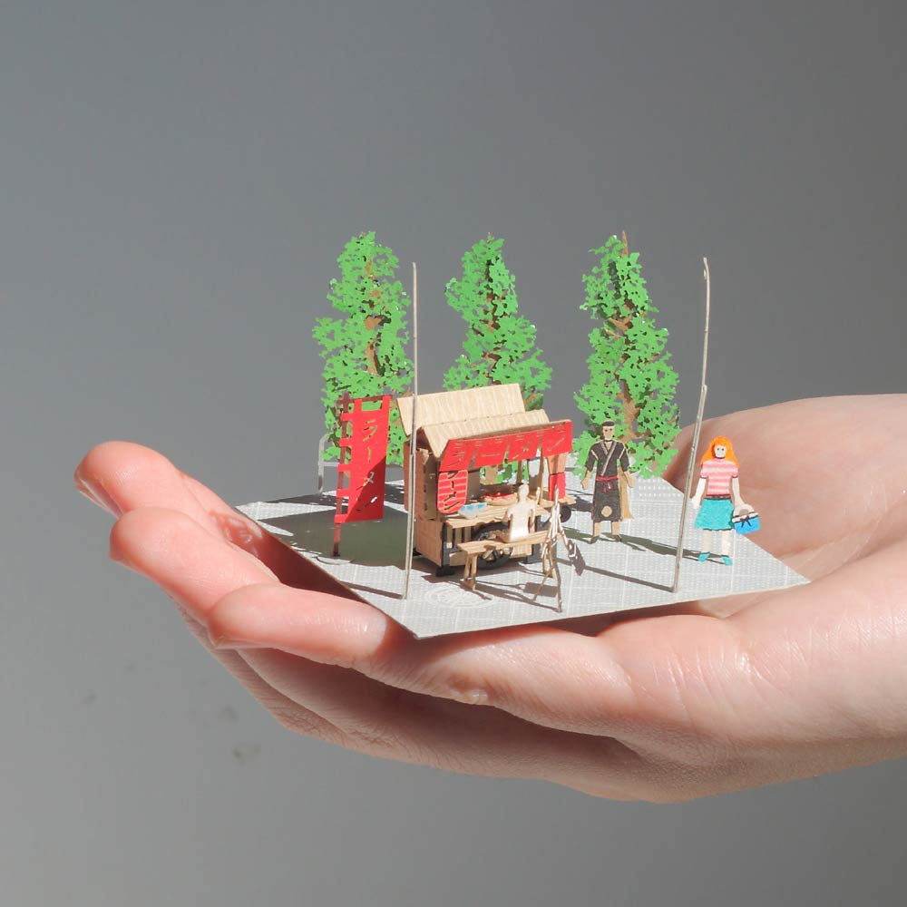 Yatai - FingerART Paper Miniature Model (SJ-523)