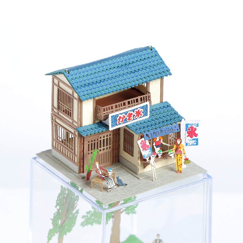 Shaved Ice House - FingerART Paper Miniature Model (SJ-515)