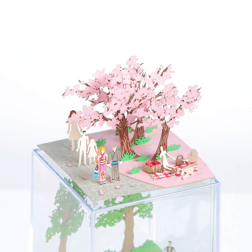 Hanami - FingerART Paper Miniature Model (SJ-524)