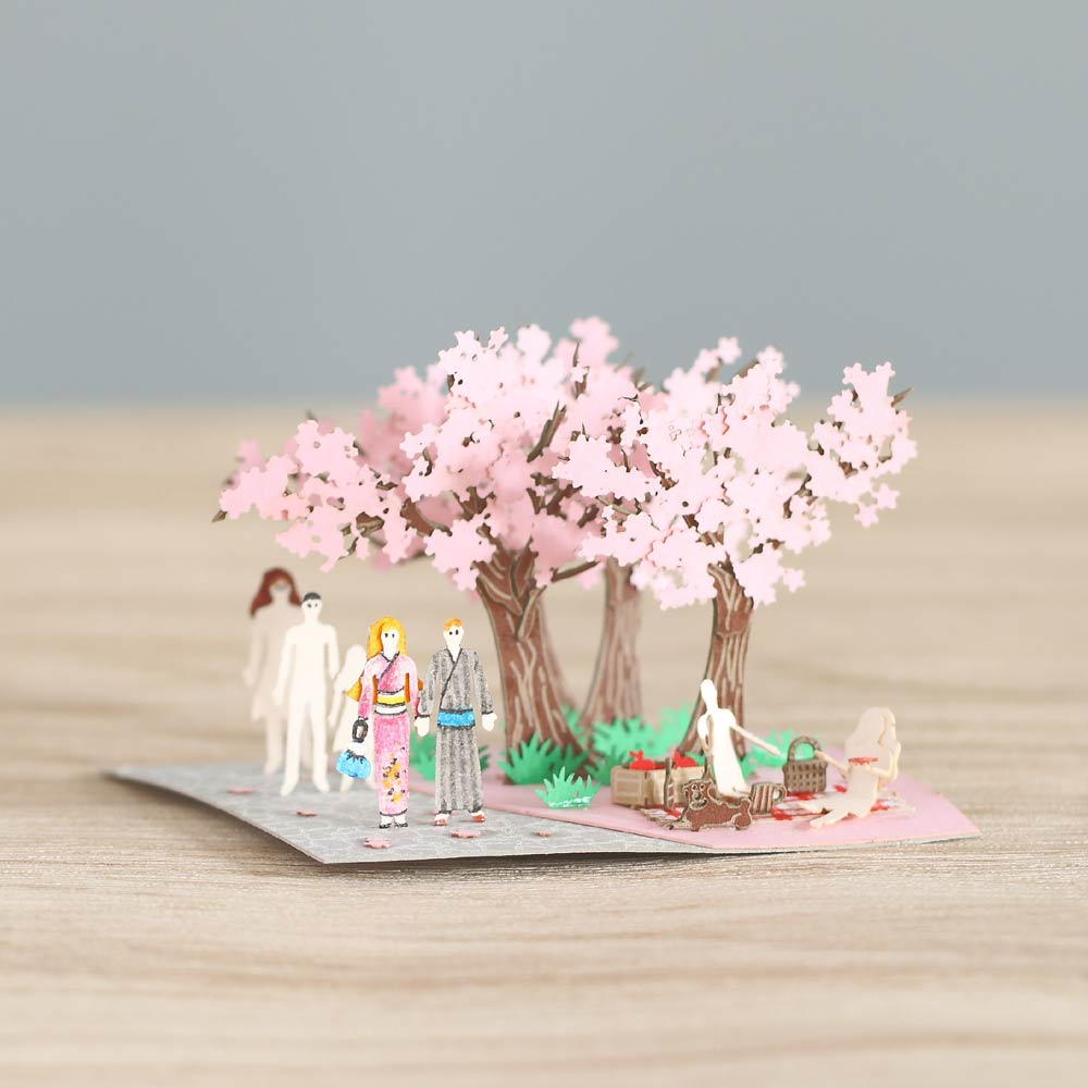 Hanami - FingerART Paper Miniature Model (SJ-524)