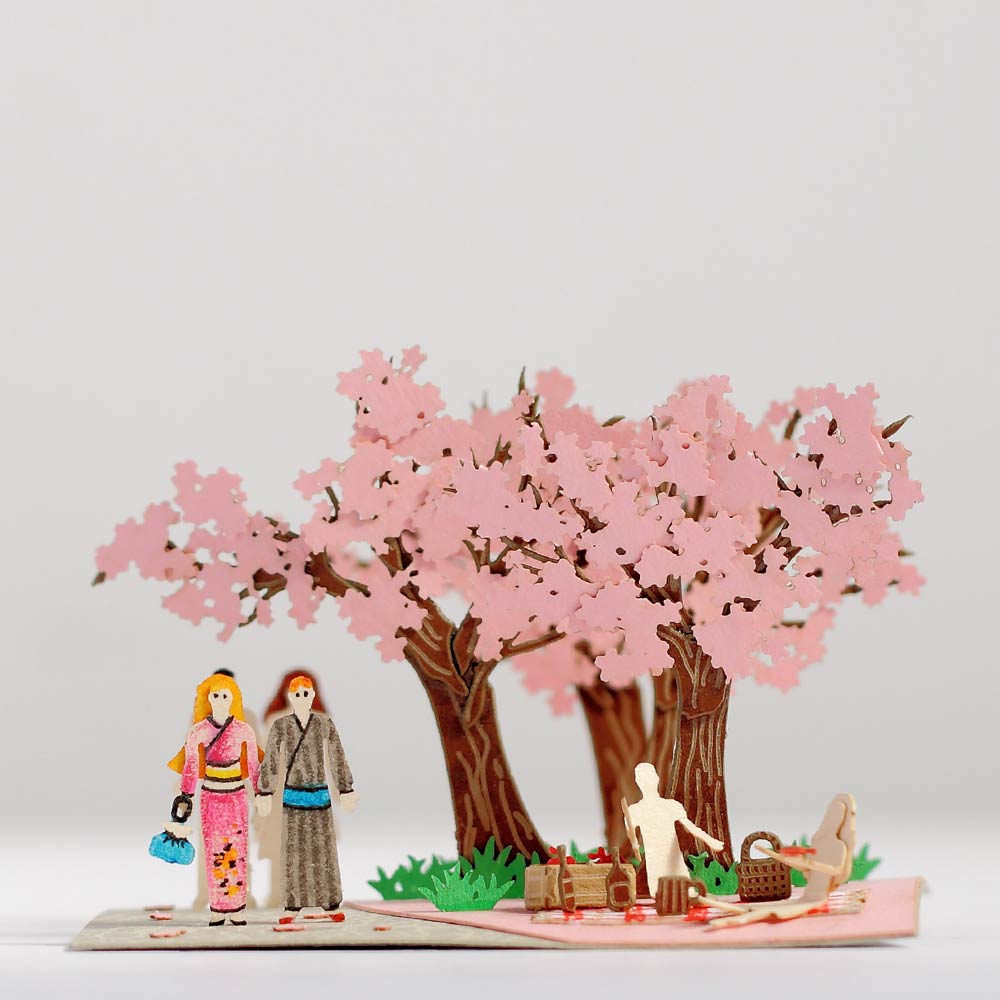 Hanami - FingerART Paper Miniature Model (SJ-524)