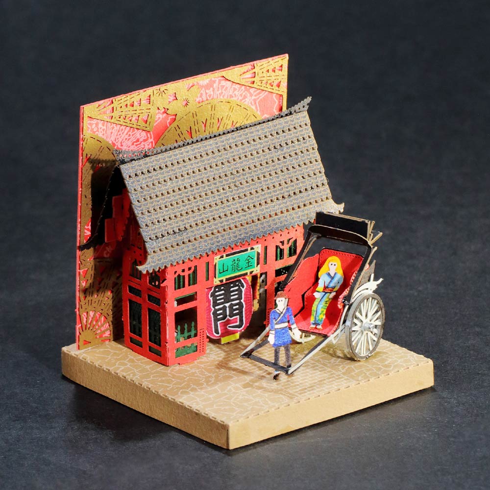 Kaminarimon - FingerART Paper Miniature Model (SJ-513)