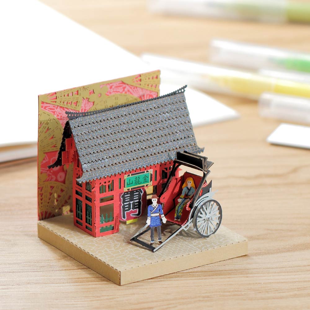 Kaminarimon - FingerART Paper Miniature Model (SJ-513)