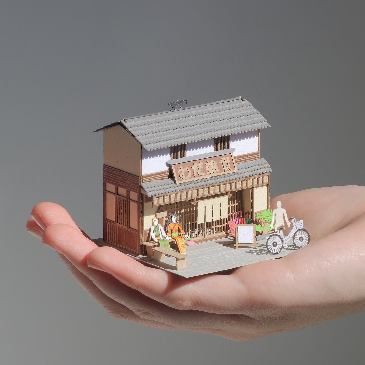Grocery Store - FingerART Paper Miniature Model (SJ-516)