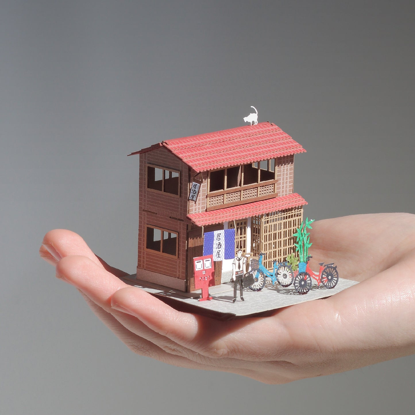Izakaya - FingerART Paper Miniature Model (SJ-517)