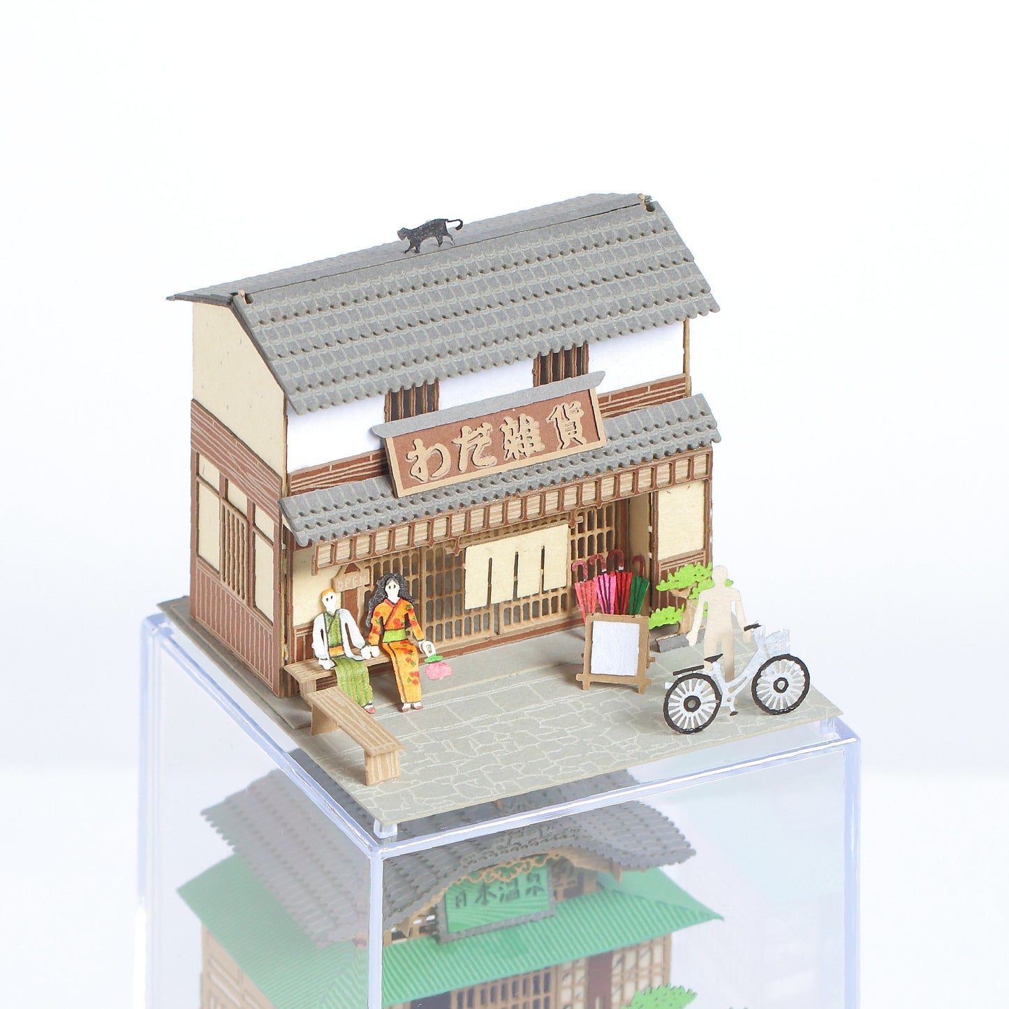 Grocery Store - FingerART Paper Miniature Model (SJ-516)