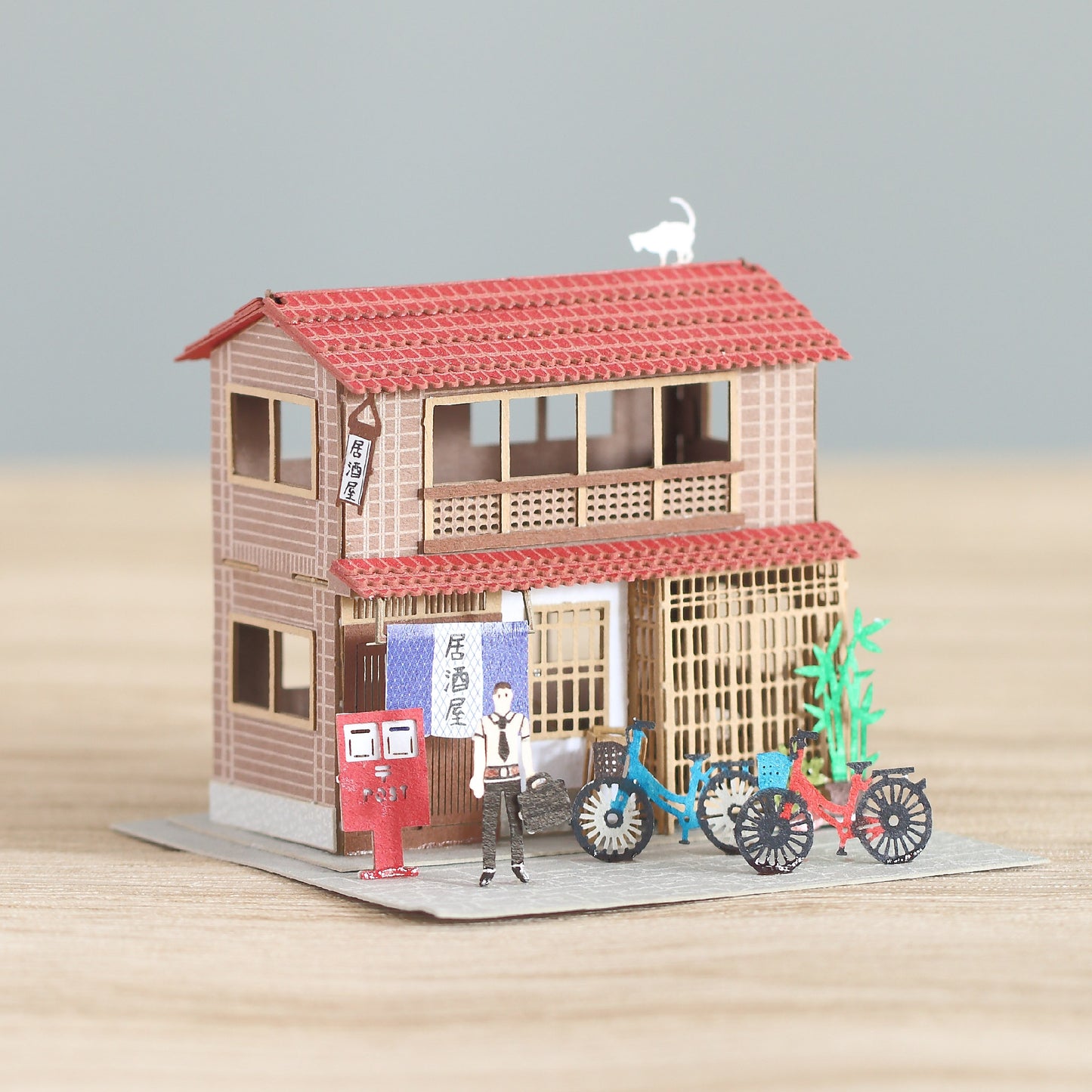 Izakaya - FingerART Paper Miniature Model (SJ-517)