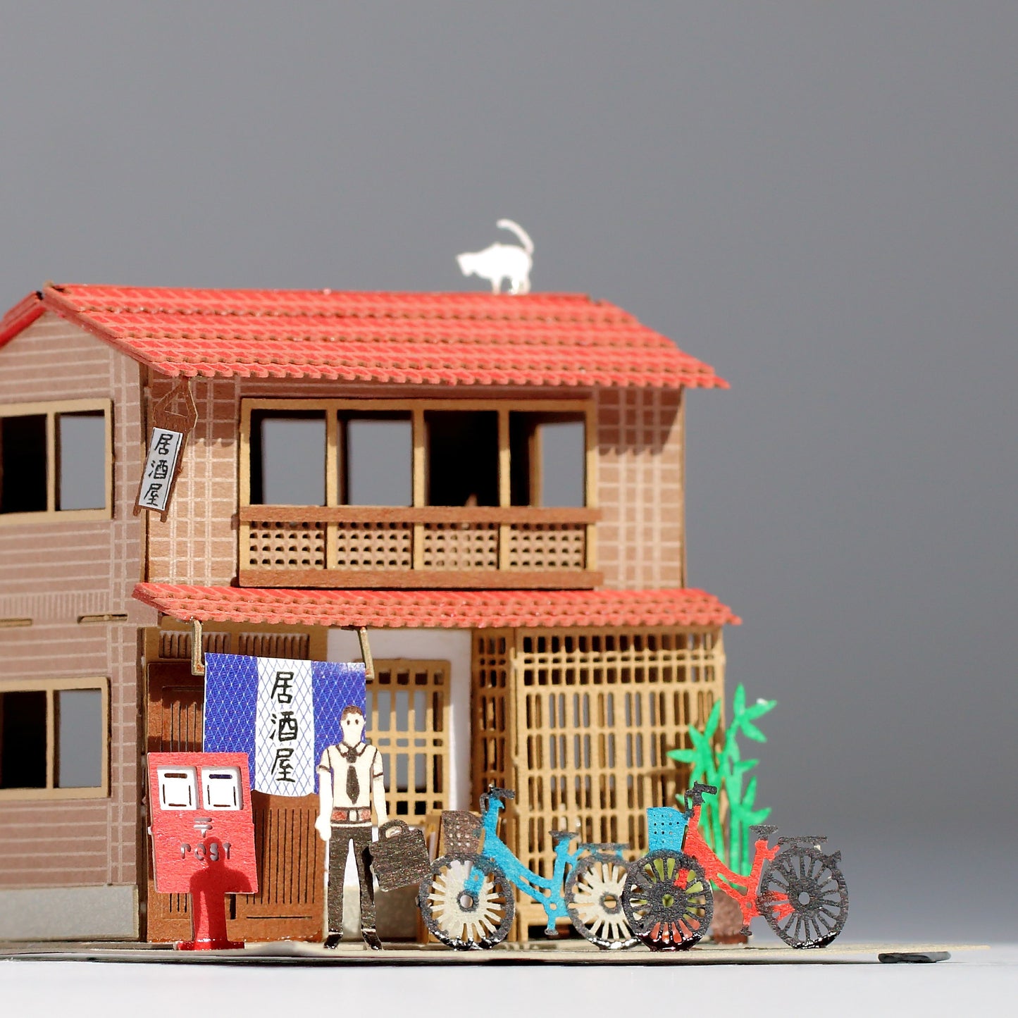 Izakaya - FingerART Paper Miniature Model (SJ-517)