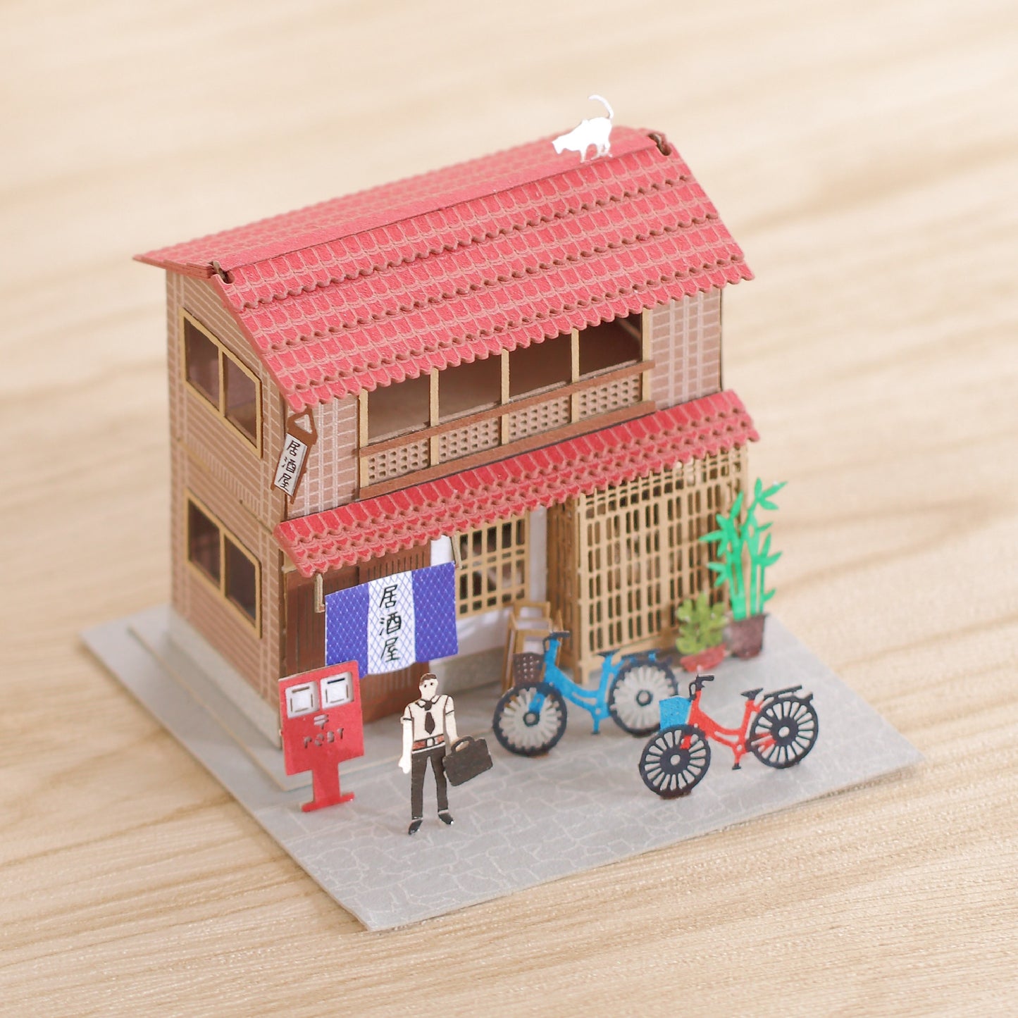 Izakaya - FingerART Paper Miniature Model (SJ-517)