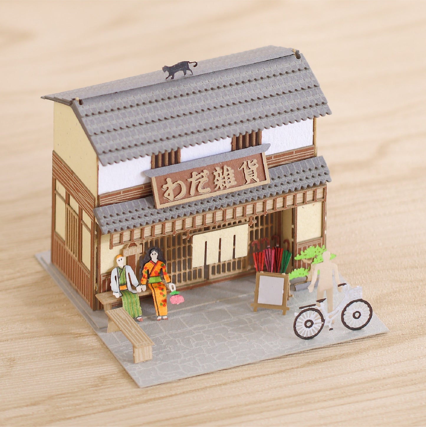 Grocery Store - FingerART Paper Miniature Model (SJ-516)