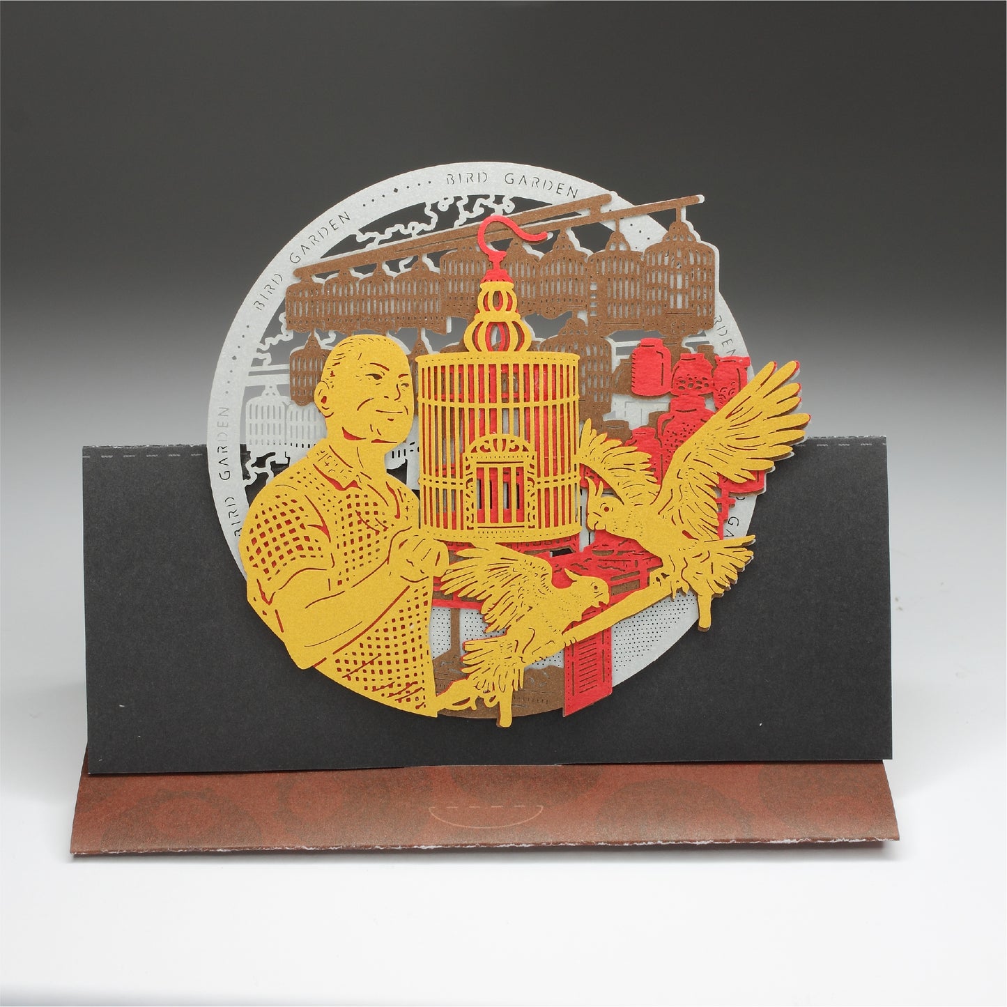Bird Market - POSTalk Greeting Card(LGC-13)