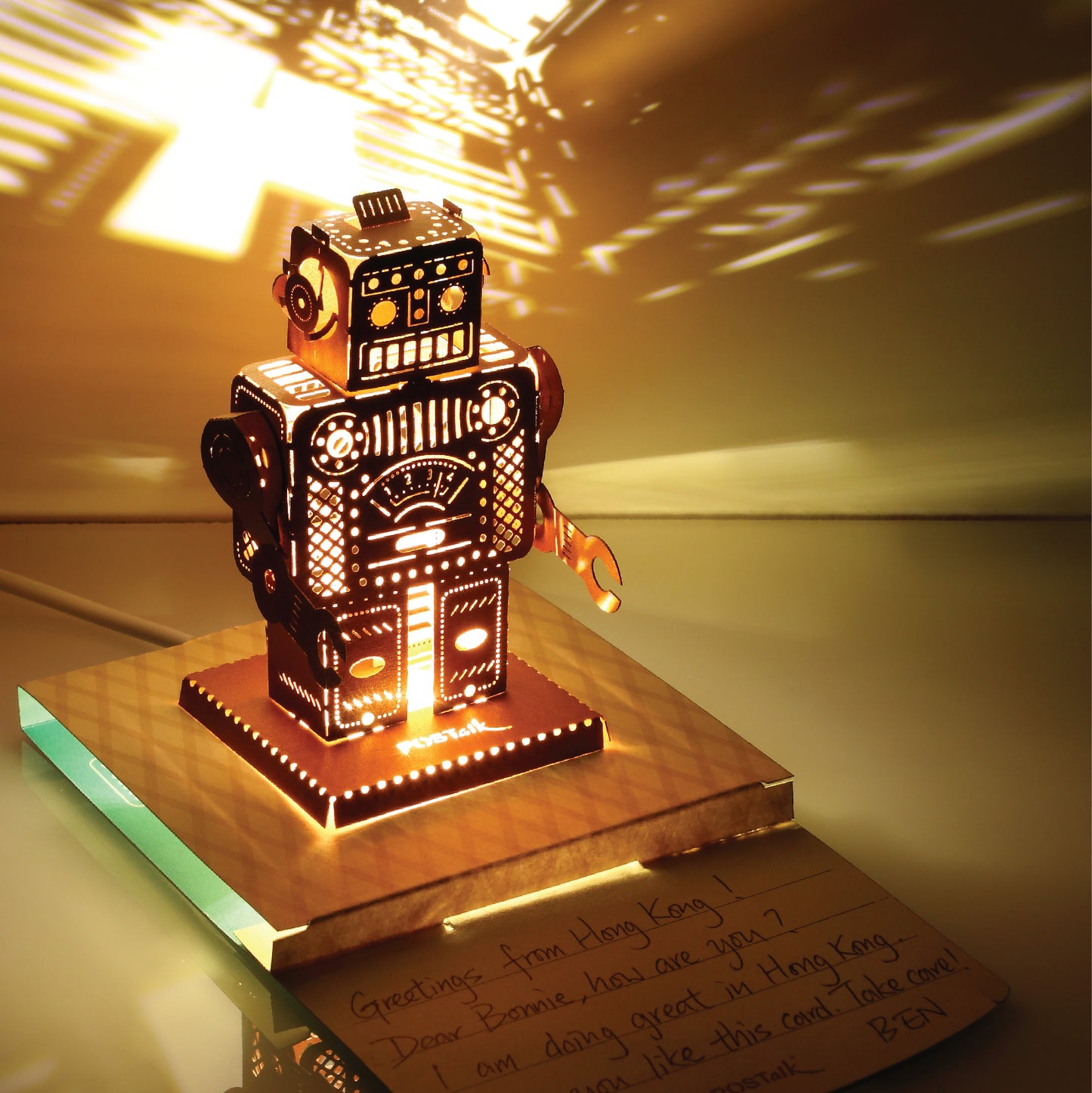 Metal Robot - POSTalk Light Model (LM-03)