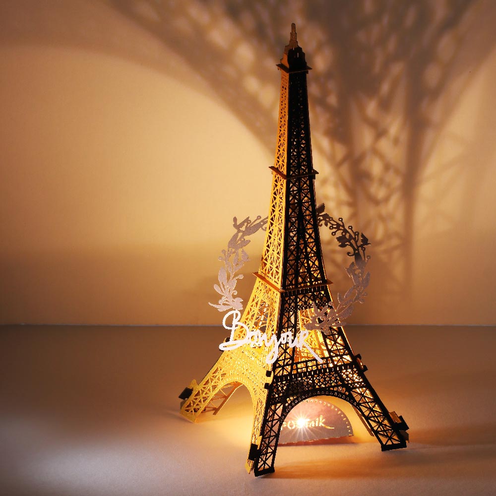 Eiffel Tower (Bonjour) - POSTalk Light Model (LM-55)