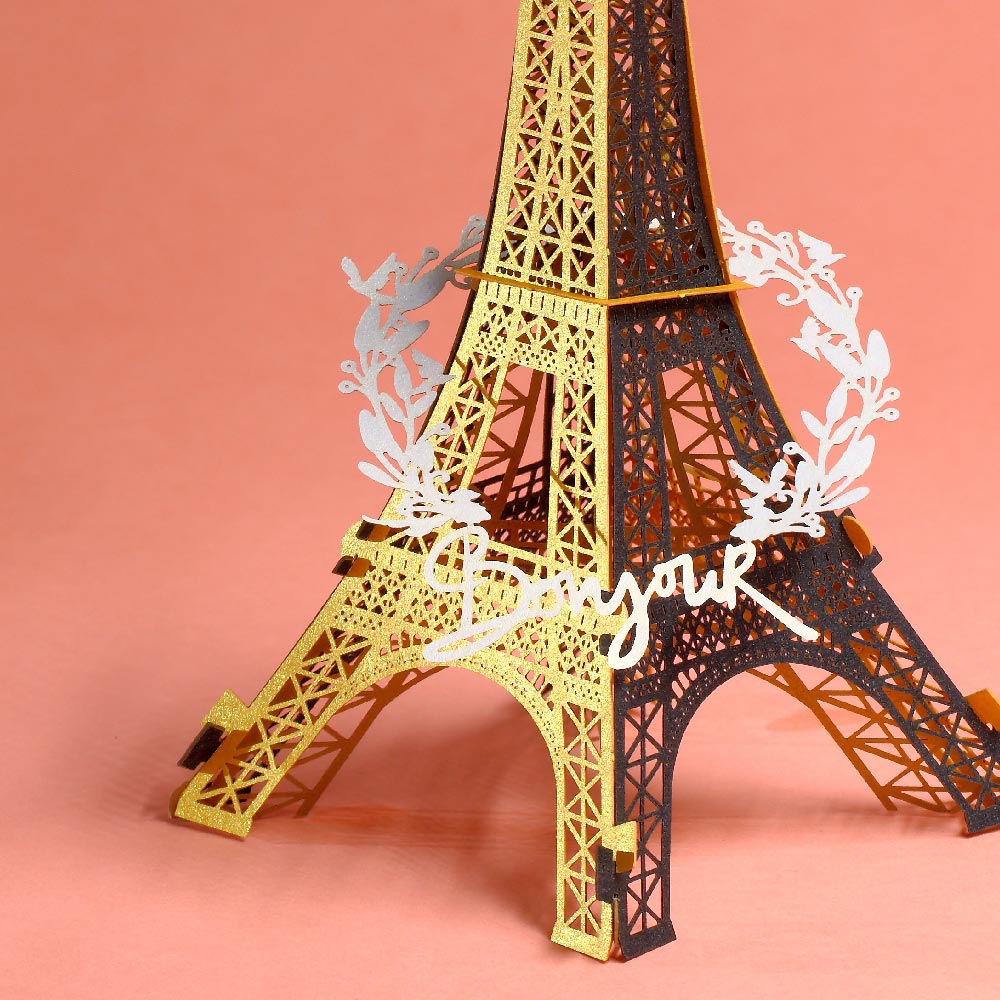 Eiffel Tower (Bonjour) - POSTalk Light Model (LM-55)