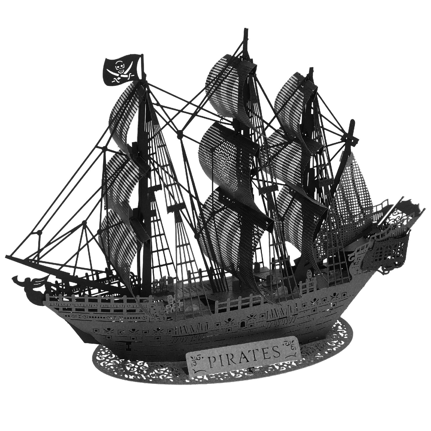 Pirate ship - Black Edition - POSTalk Light Model (LM-41)