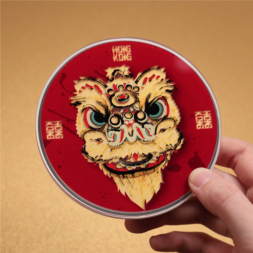 Lion Dance - Layering Art 15W Wireless Charger (WC-01)