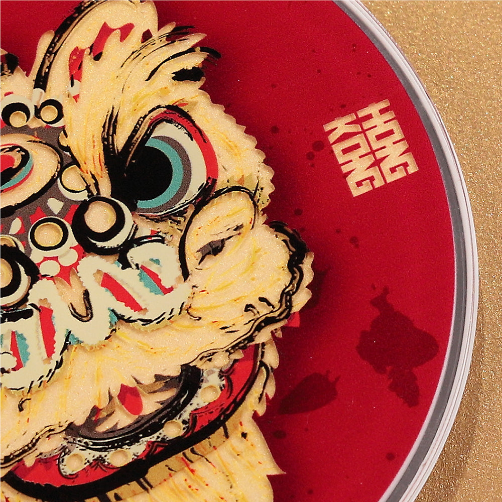 Lion Dance - Layering Art 15W Wireless Charger (WC-01)