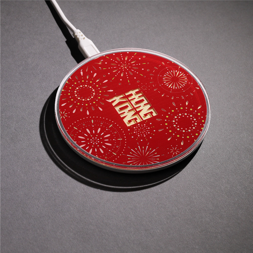 Double Happiness - Layering Art 15W Wireless Charger (WC-04)
