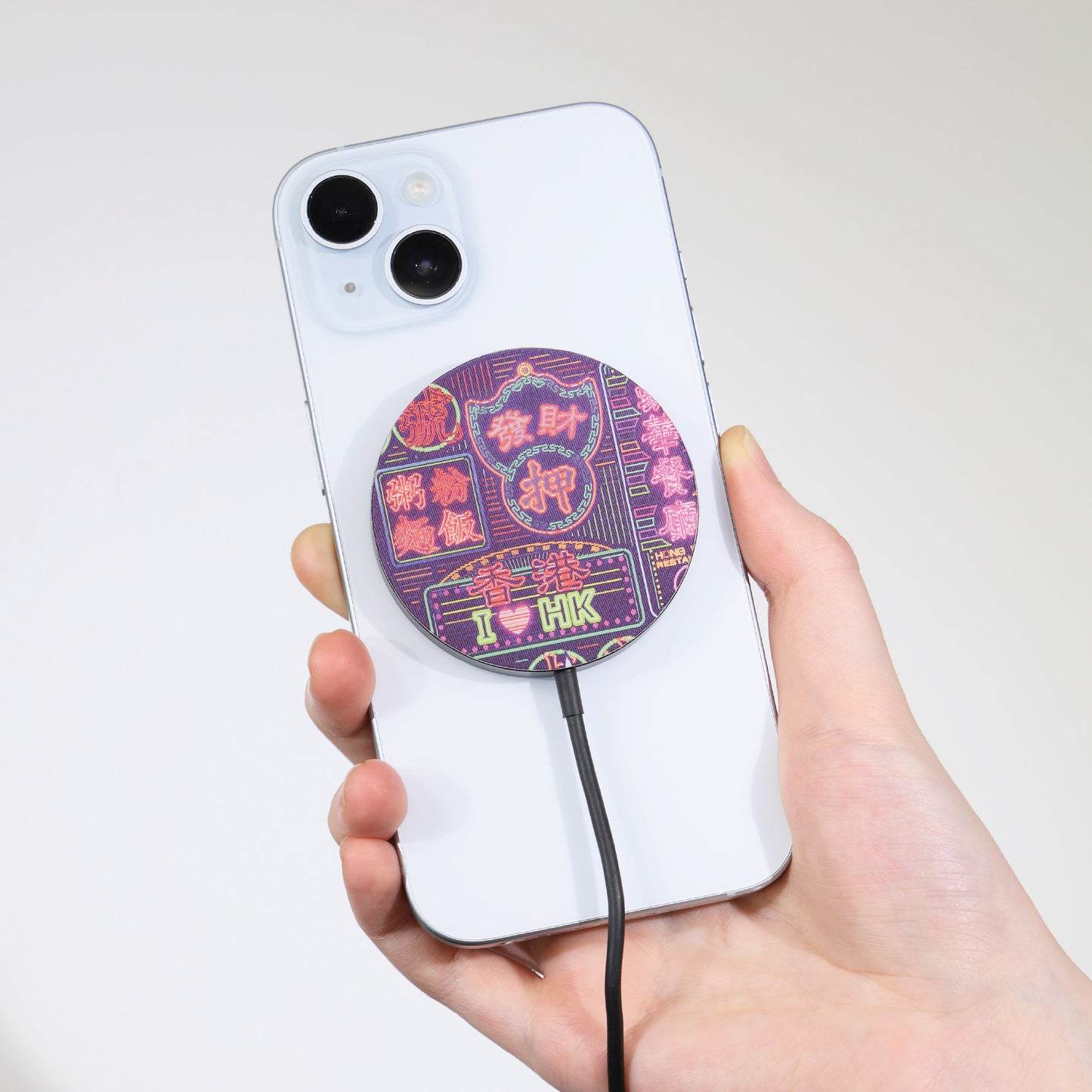Neon Signs - FingerART Dynamic Qi2 15W Wireless Charger (MWC-03)