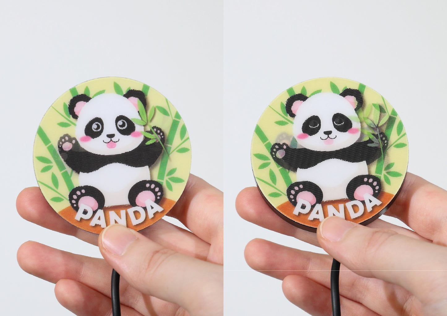Panda - FingerART Dynamic Qi2 15W Wireless Charger (MWC-05)