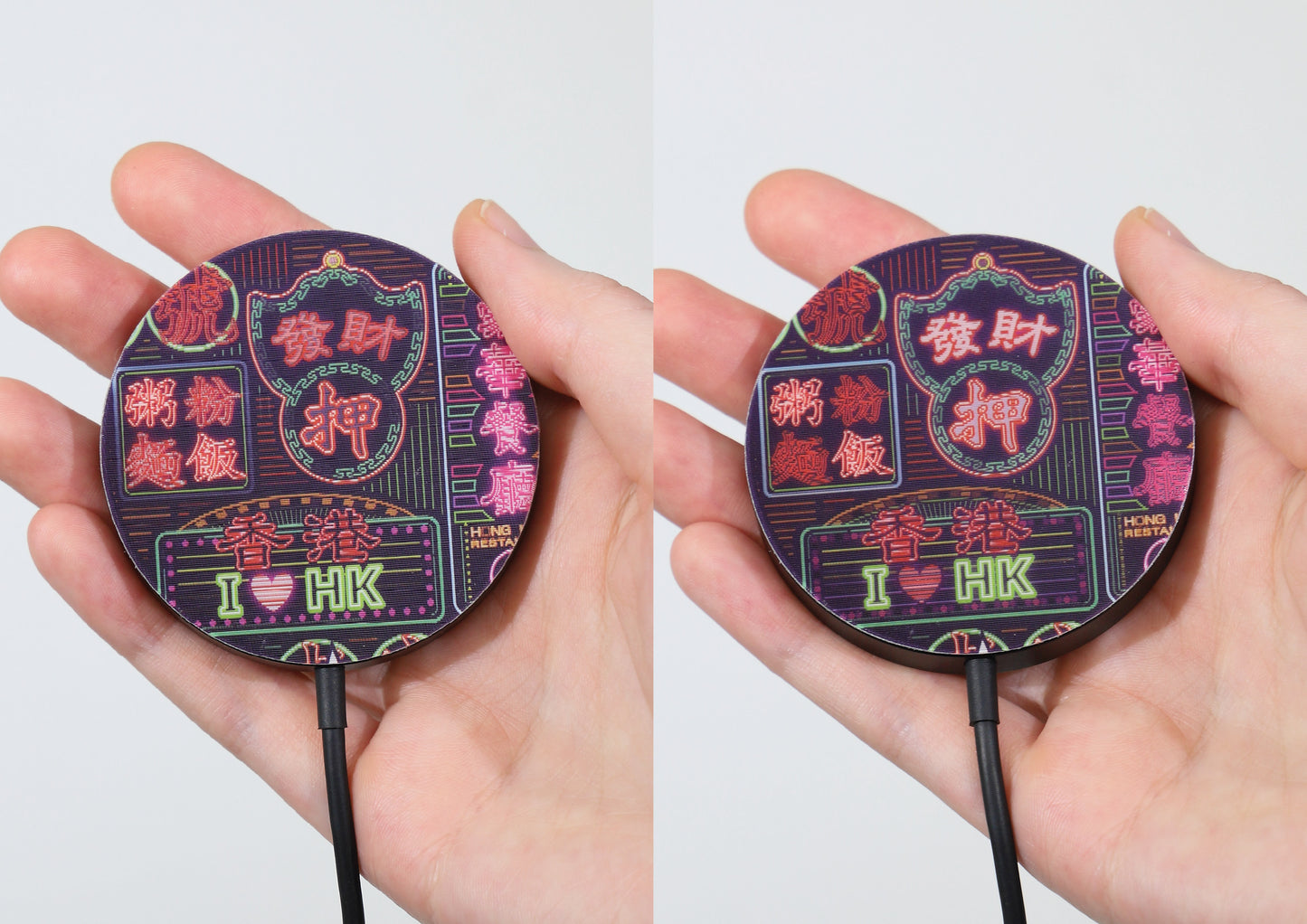 Victoria Harbour - FingerART Dynamic Qi2 15W Wireless Charger (MWC-02)