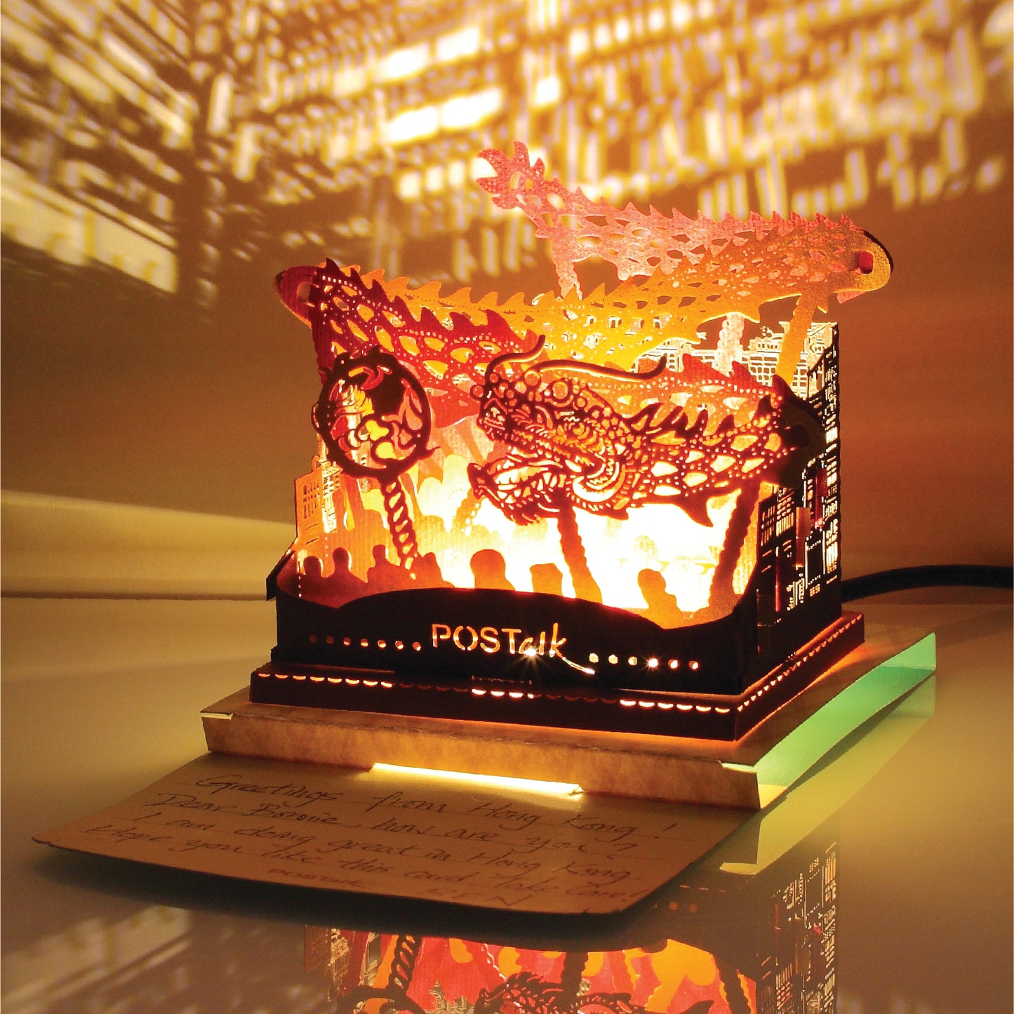 Golden Dragon Dance - POSTalk Light Model (LM-25)