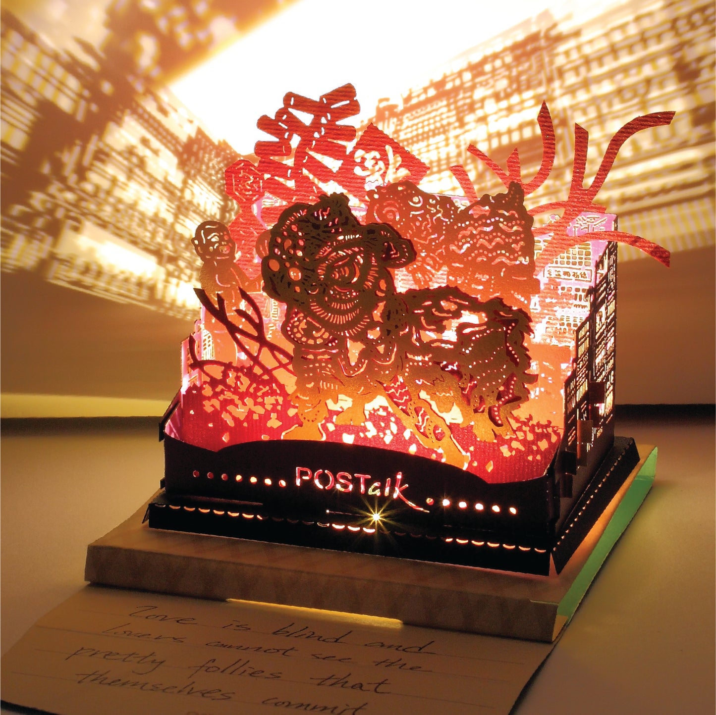 Lion Dance - POSTalk Light Model (LM-27)