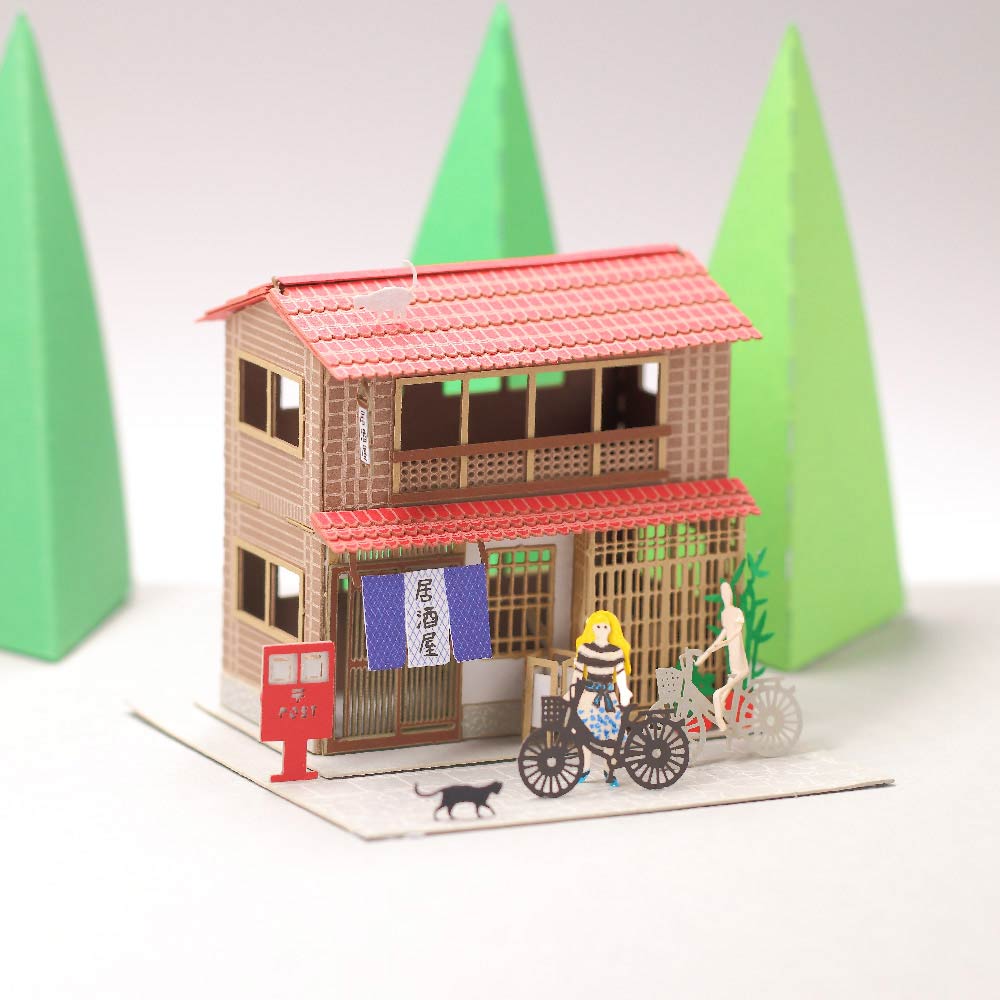 Izakaya - FingerART Paper Miniature Model (SJ-517)