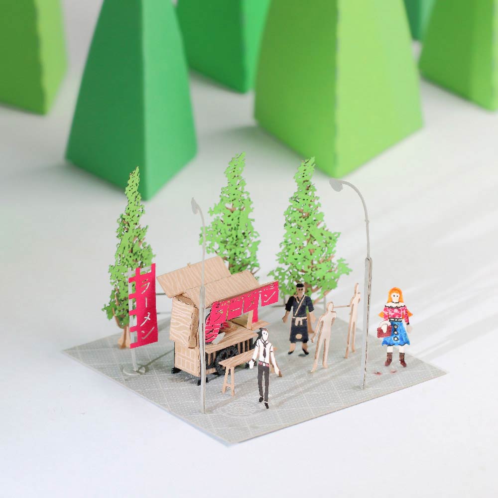 Yatai - FingerART Paper Miniature Model (SJ-523)