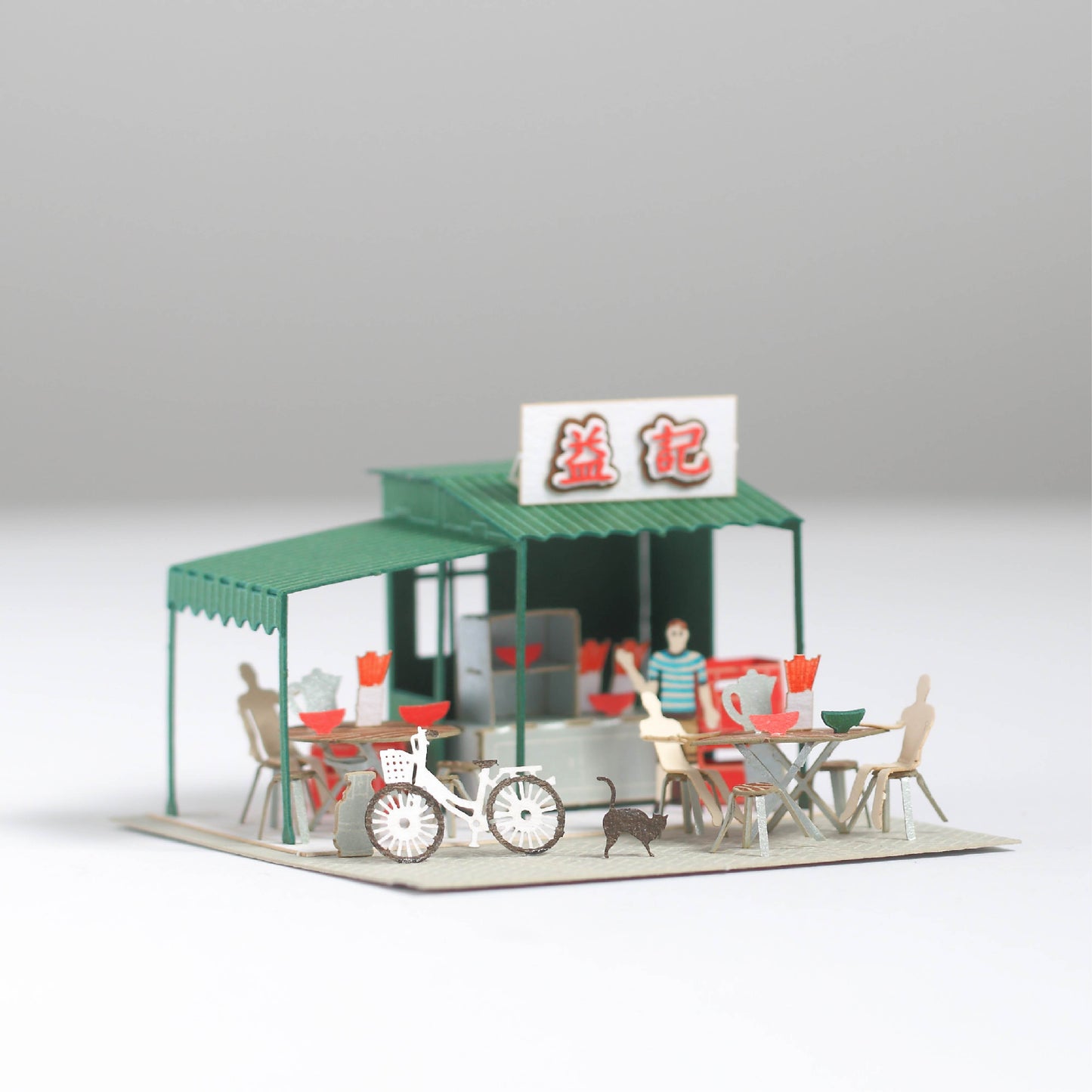 Dai Pai Dong - FingerART Paper Miniature Model (HK-647)