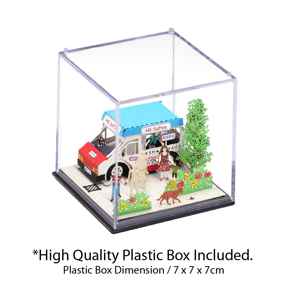 Mister Softee - FingerART Paper Miniature Model (HK-643)