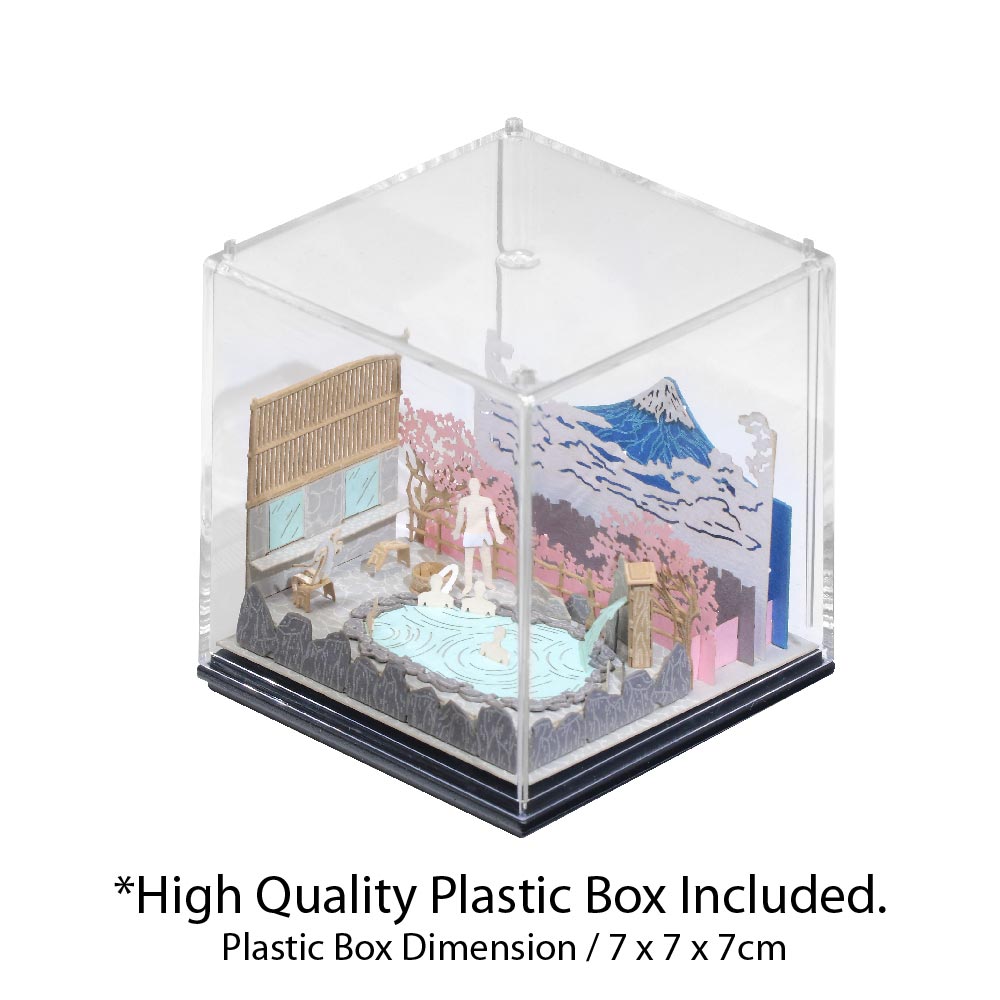 Fuji Onsen Resort - FingerART Paper Miniature Model (LS-536)