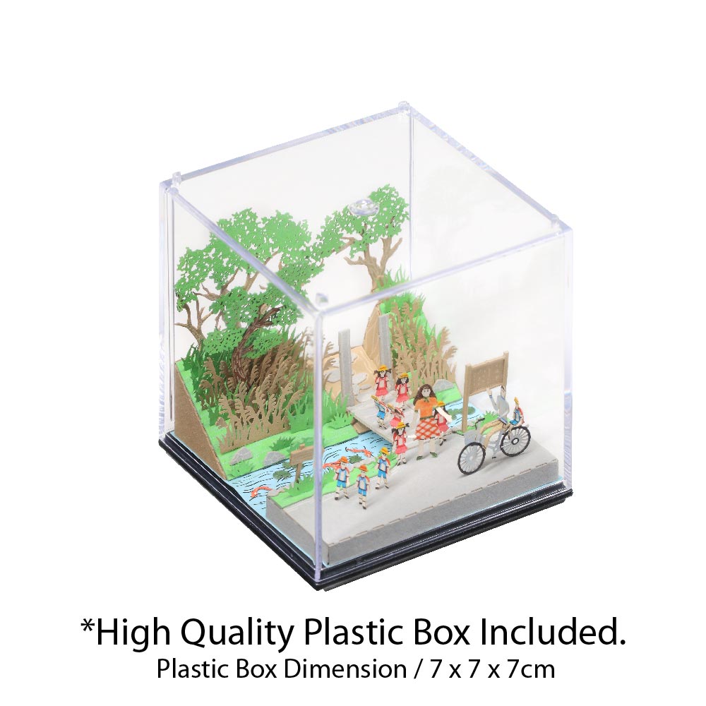 School Trip - FingerART Paper Miniature Model (LS-533)