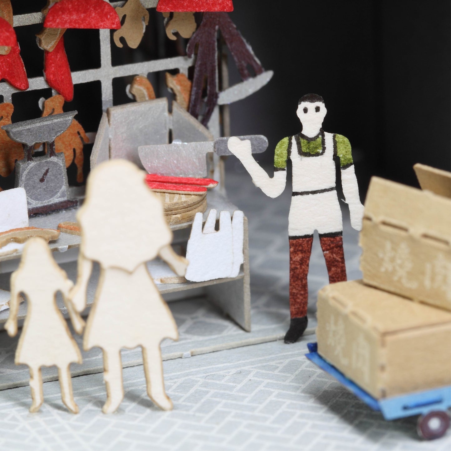 Siu Mei Shop - FingerART Paper Miniature Model (HK-586)