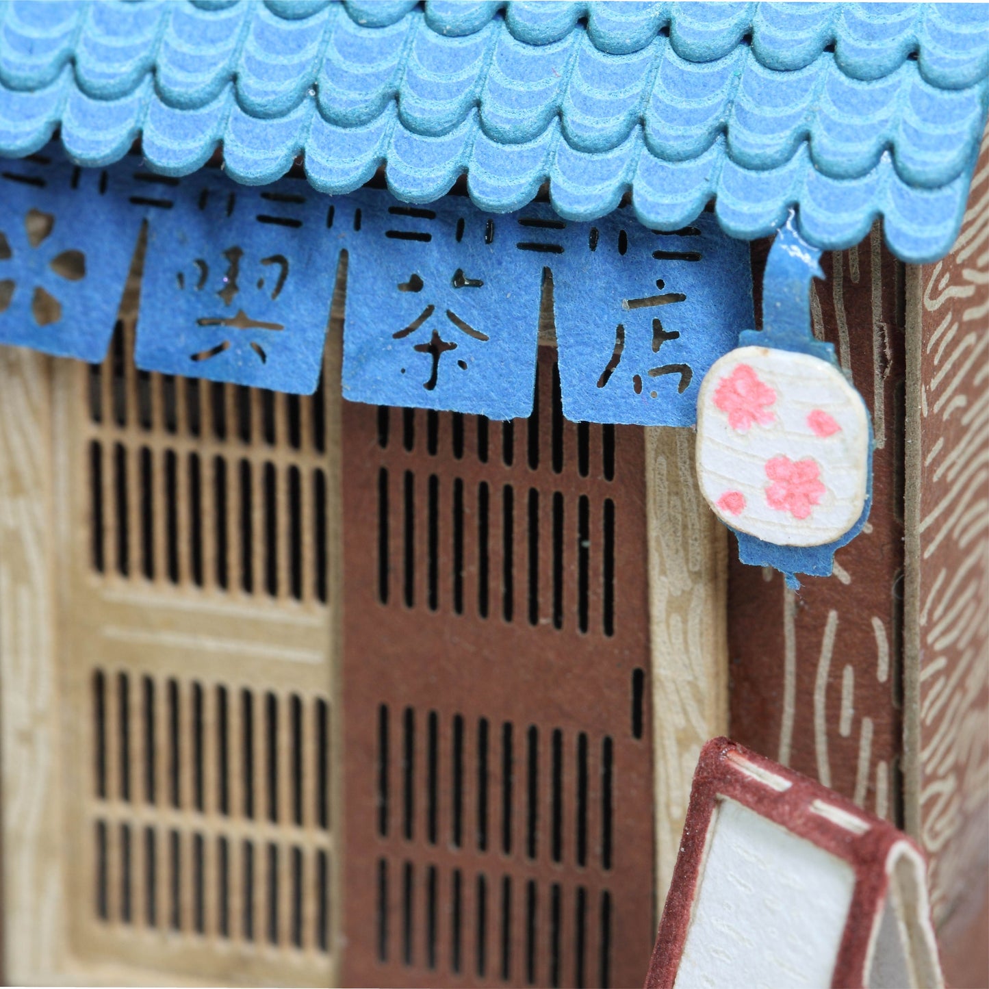 Tea House - FingerART Paper Miniature Model (SJ-514)