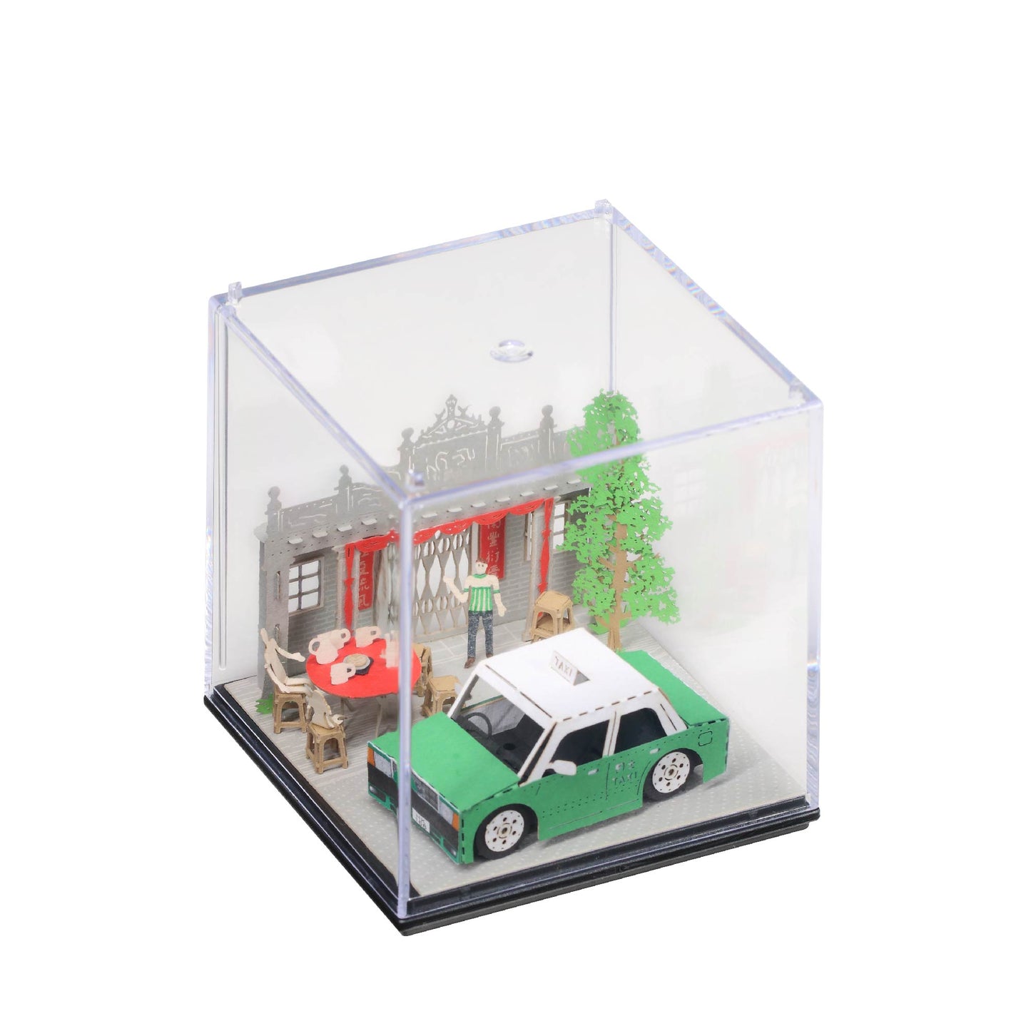 N.T. TAXI (Kam Tin) - FingerART Paper Miniature Model (HK-5813)