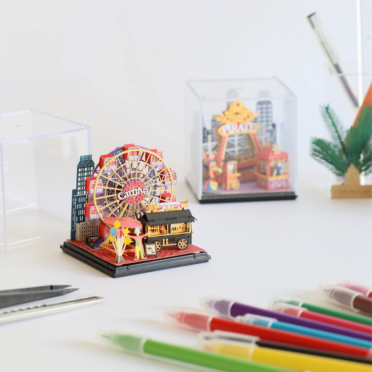 Ferris Wheel - FingerART Paper Miniature Model (FS-751)