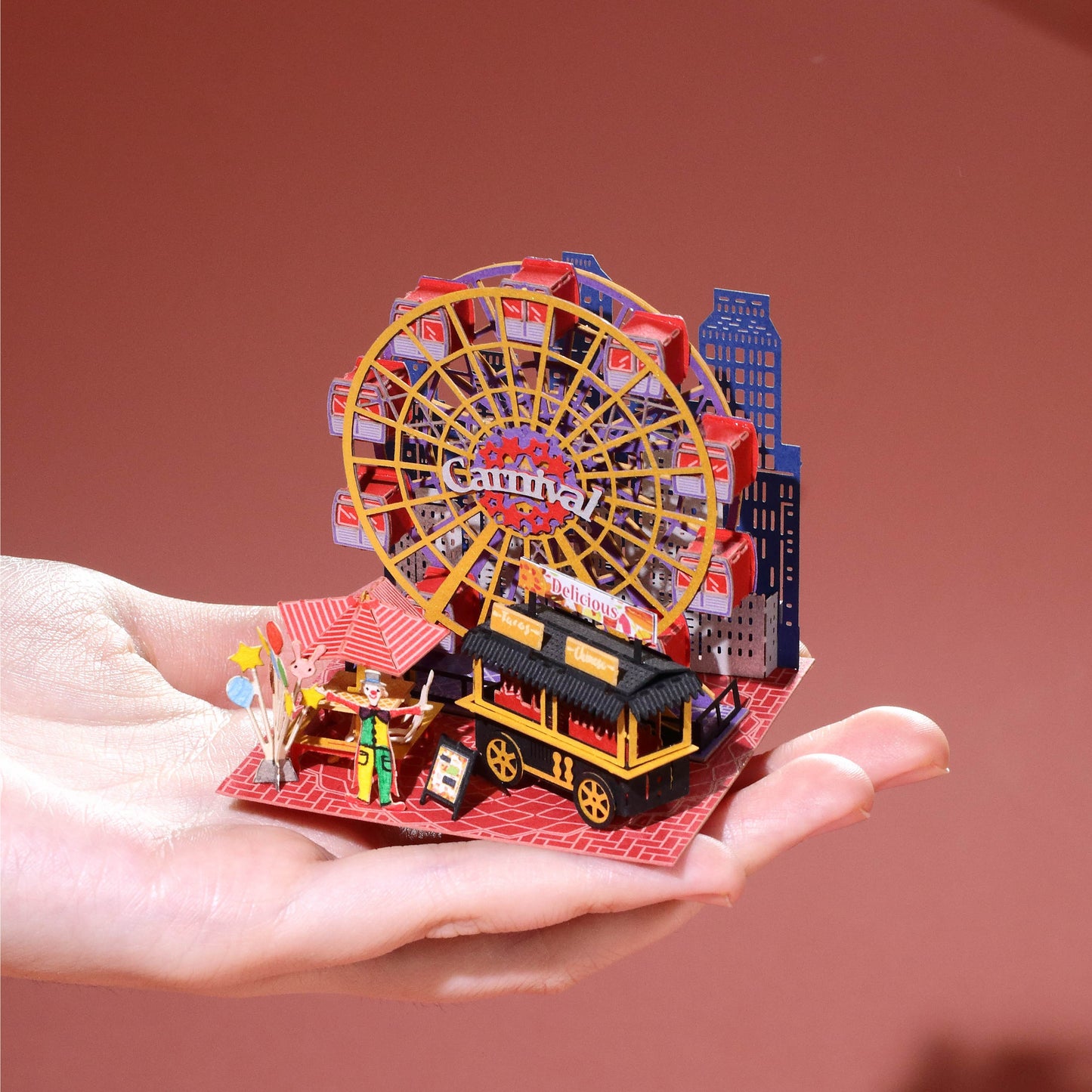 Ferris Wheel - FingerART Paper Miniature Model (FS-751)