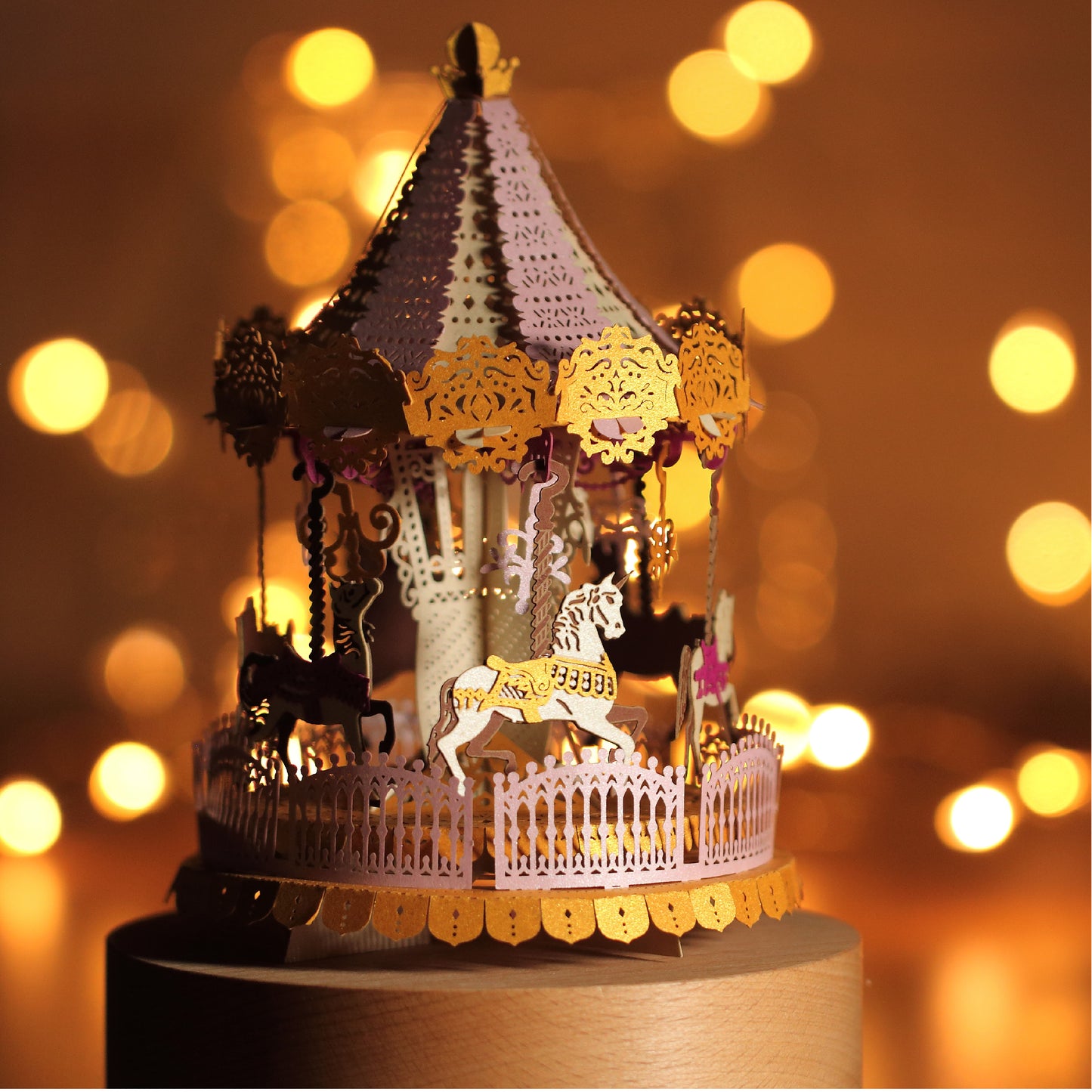 Merry Go Round (Grand Edition, Pink) - POSTalk Light Model (LM-50)