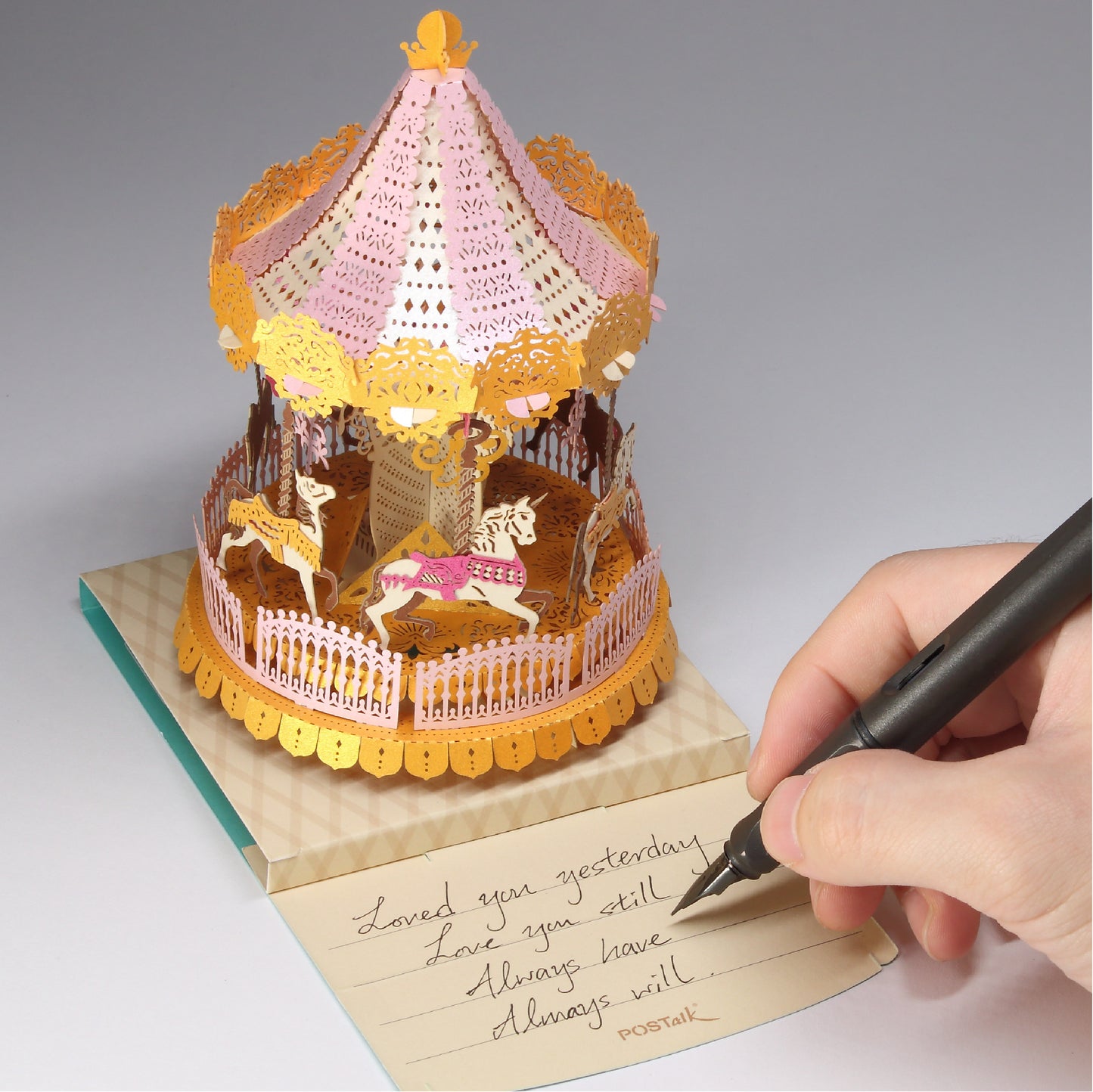 Merry Go Round (Grand Edition, Pink) - POSTalk Light Model (LM-50)