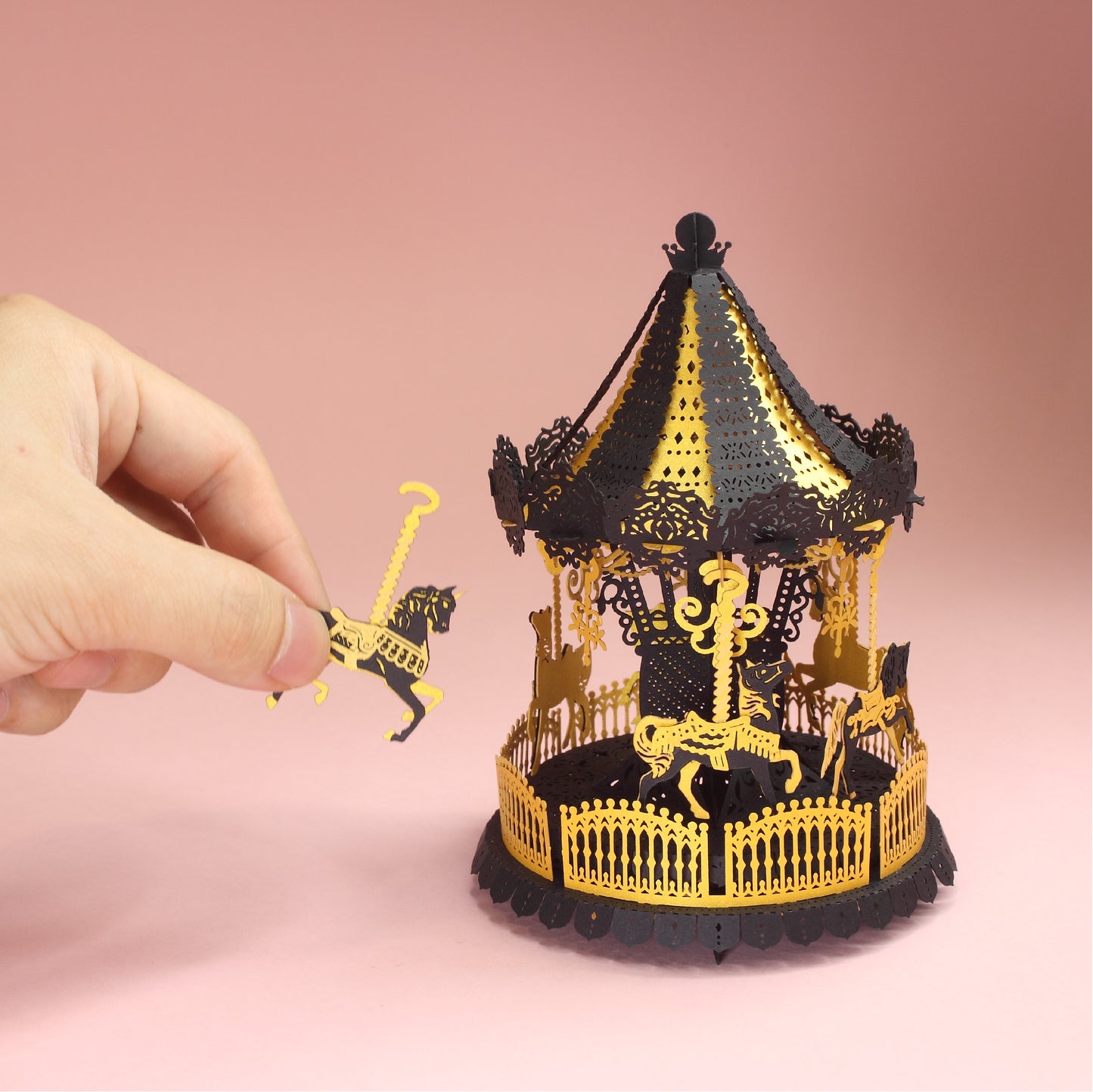 Merry Go Round (Grand Edition, Pink) - POSTalk Light Model (LM-50)