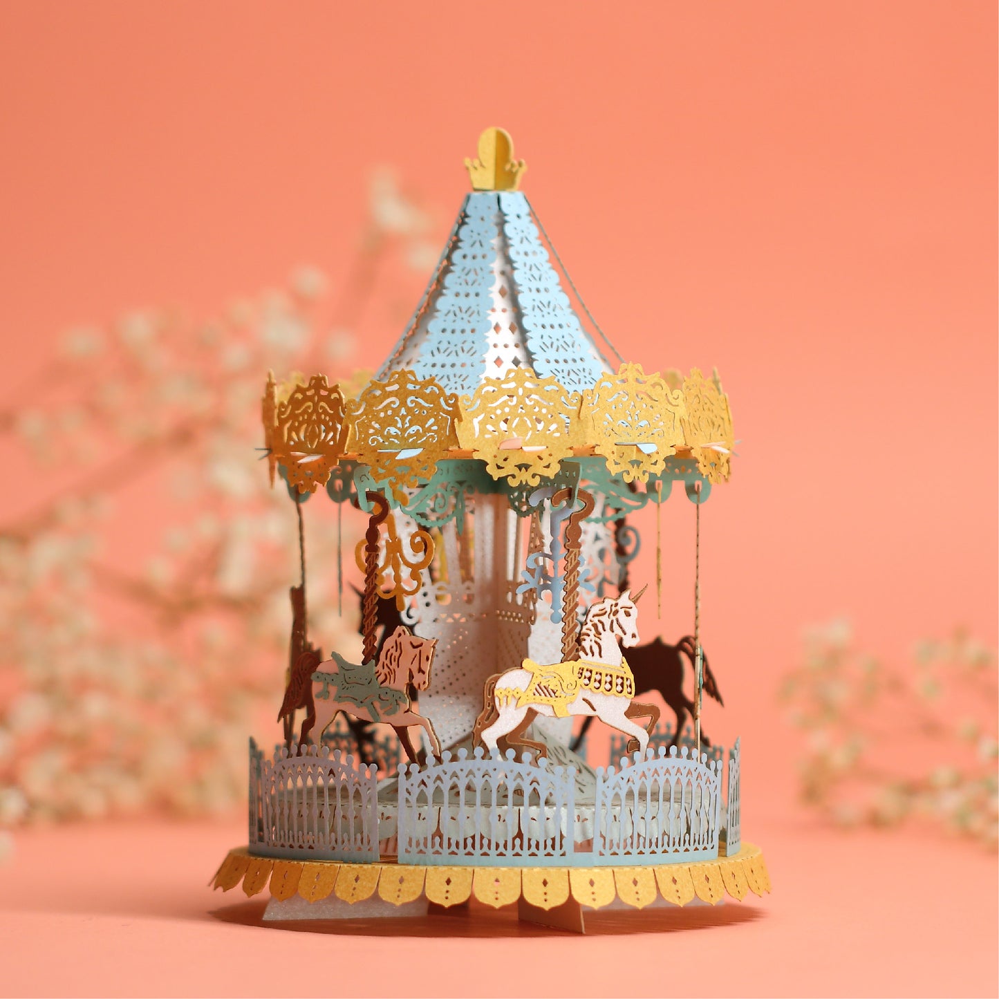 Merry Go Round (Grand Edition, blue) - POSTalk Light Model (LM-49)