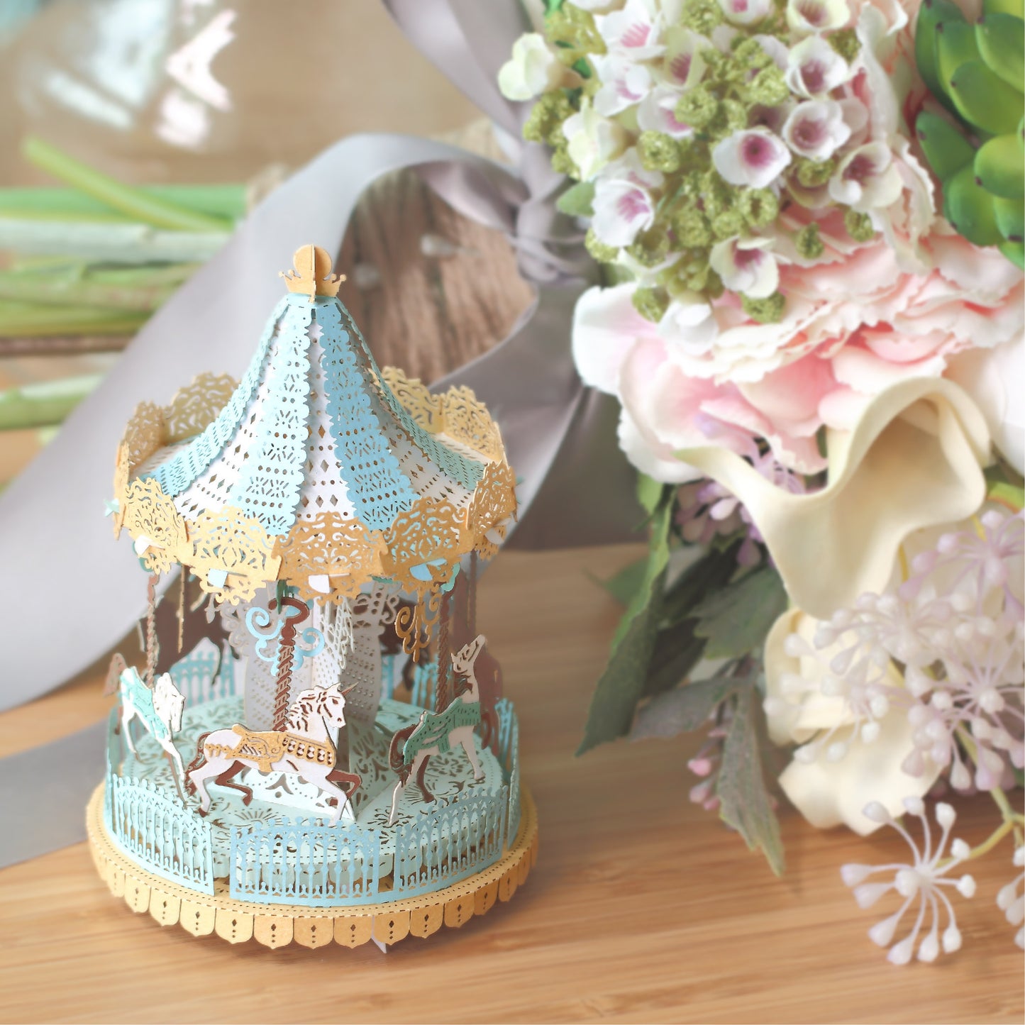 Merry Go Round (Grand Edition, blue) - POSTalk Light Model (LM-49)