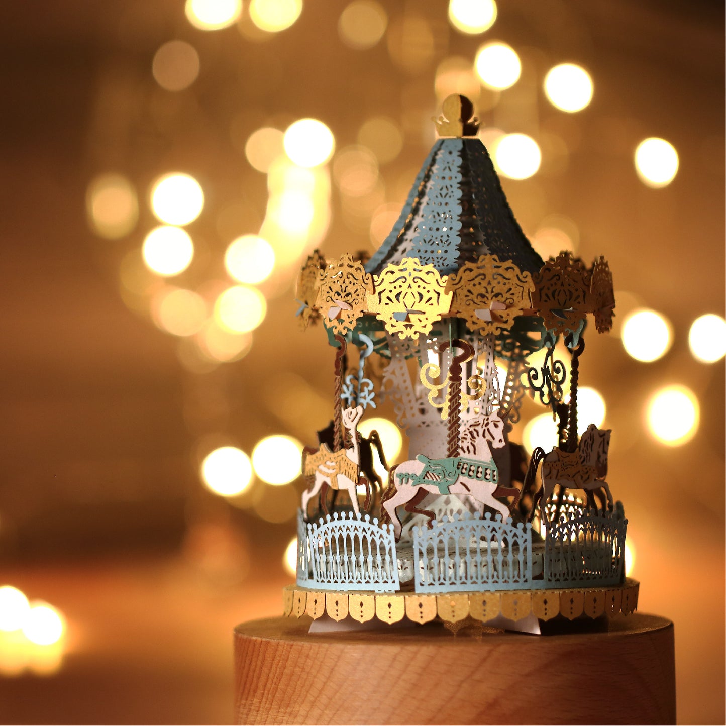 Merry Go Round (Grand Edition, blue) - POSTalk Light Model (LM-49)