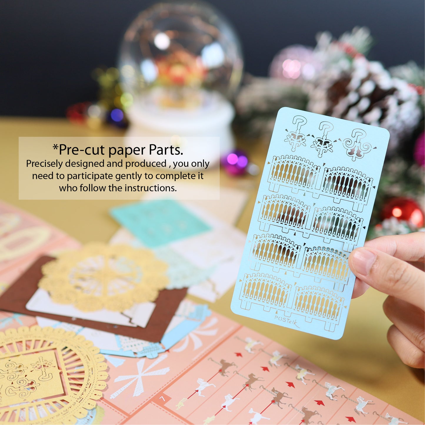 Merry Go Round (Grand Edition, blue) - POSTalk Light Model (LM-49)