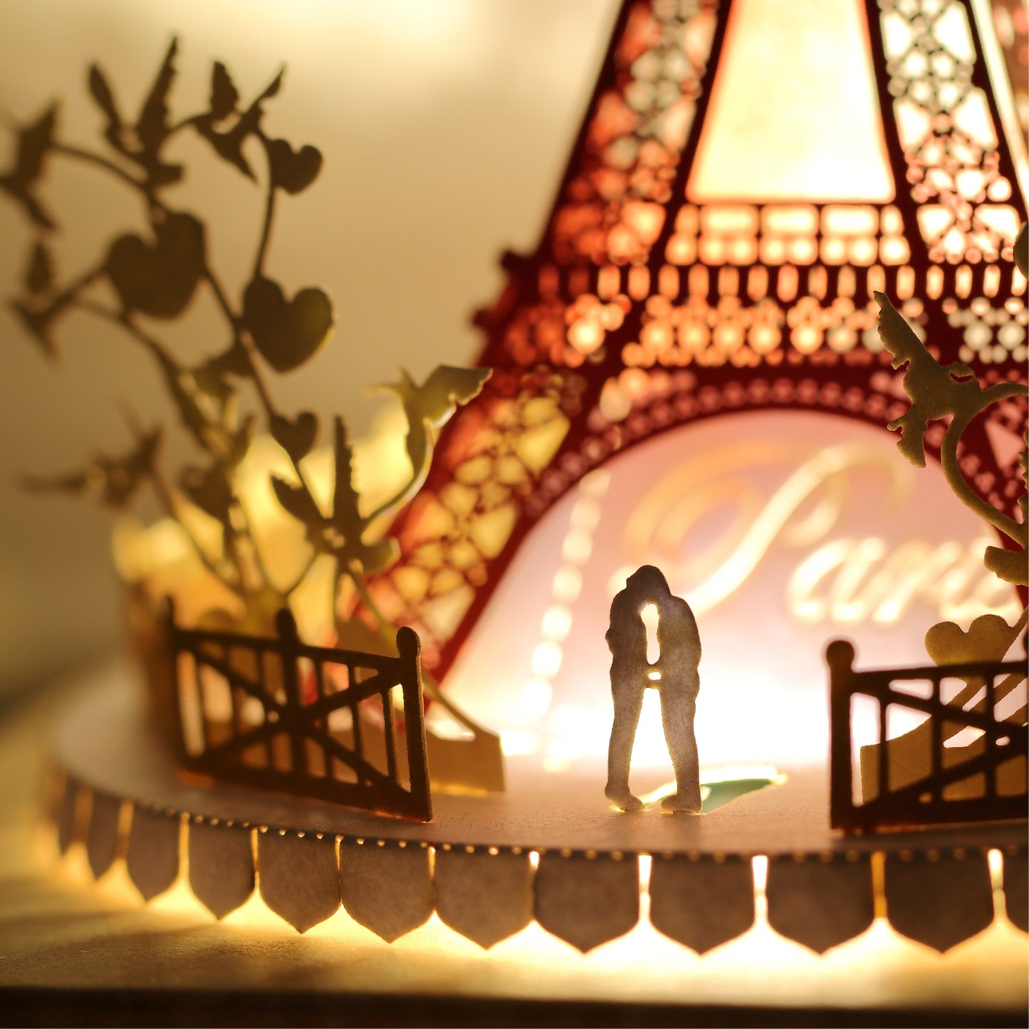 Paris Tower - Couple in Love Series - POSTalk Light Model (LM-46)