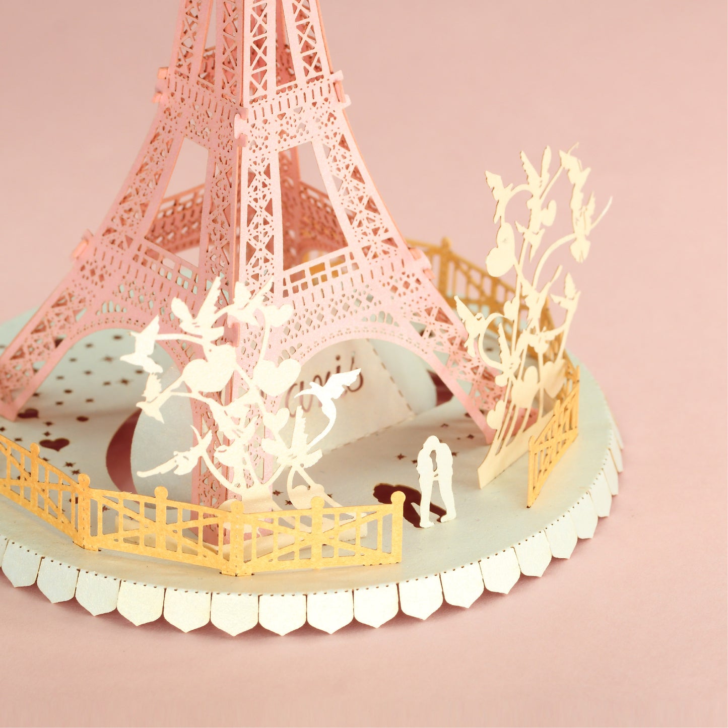 Paris Tower - Couple in Love Series - POSTalk Light Model (LM-46)