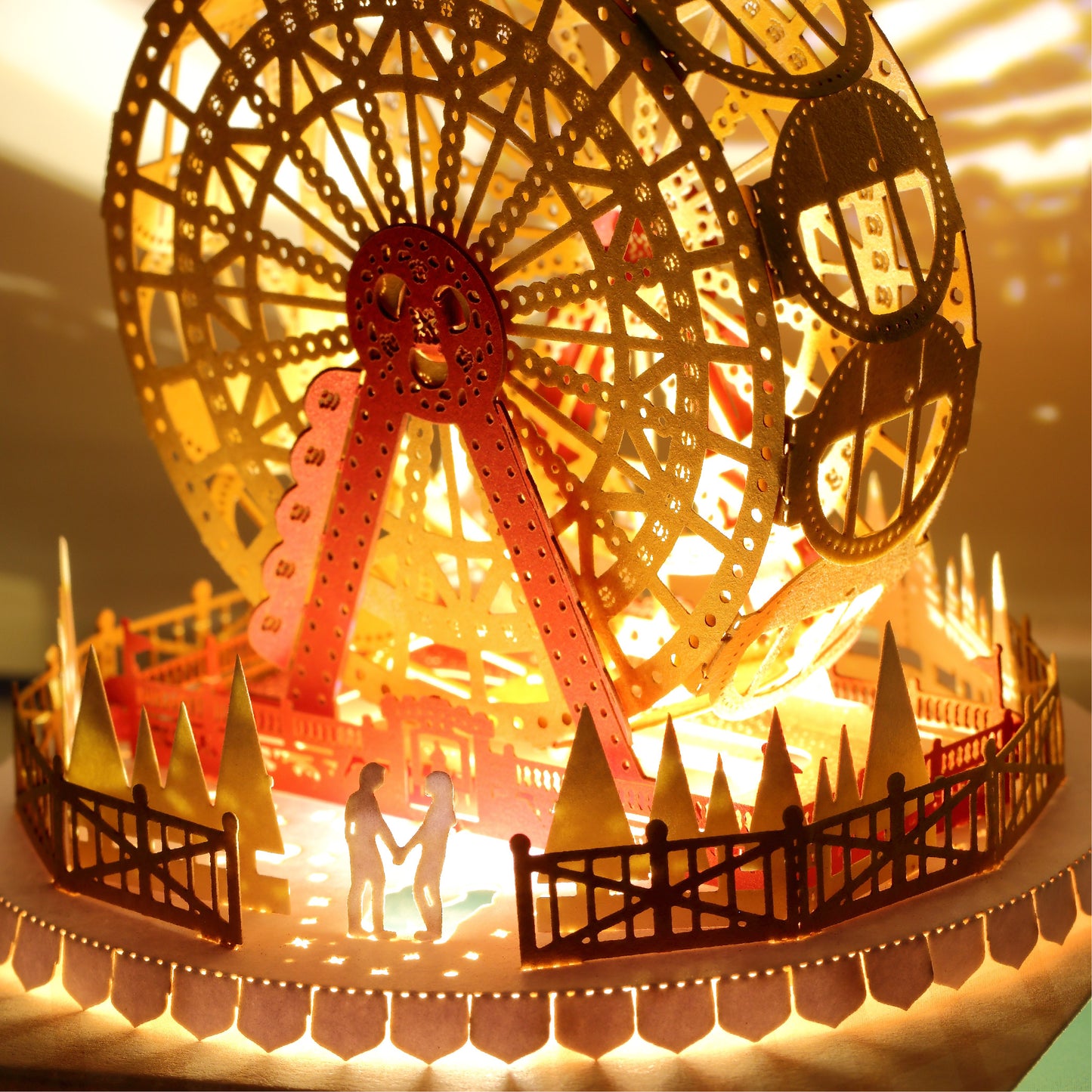 Ferris Wheel - Couple in Love Series - POSTalk Light Model (LM-47)